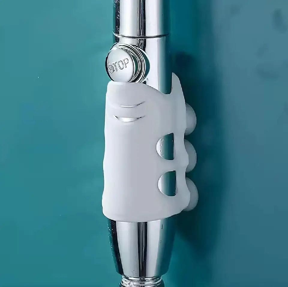 Set of 2 Bathroom Shower Head Holder, Suction Cup Wall Mounted Non-slip Stand Bracket, Bathroom Hooks Storage Organizer, Shower Nozzle Fixing Bracket, Silicone Shower Head Holder Set of 2 Bathroom Shower Head Holder, Suction Cup Wall Mounted Non-slip Stand Bracket, Bathroom Hooks Storage Organizer, Shower Nozzle Fixing Bracket, Silicone Shower Head Holder